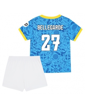 Billige Fotballdrakt Wolves Jean-Ricner Bellegarde #27 Replika Tredjedraktsett Barn 2025-26 Kortermet (med bukser)